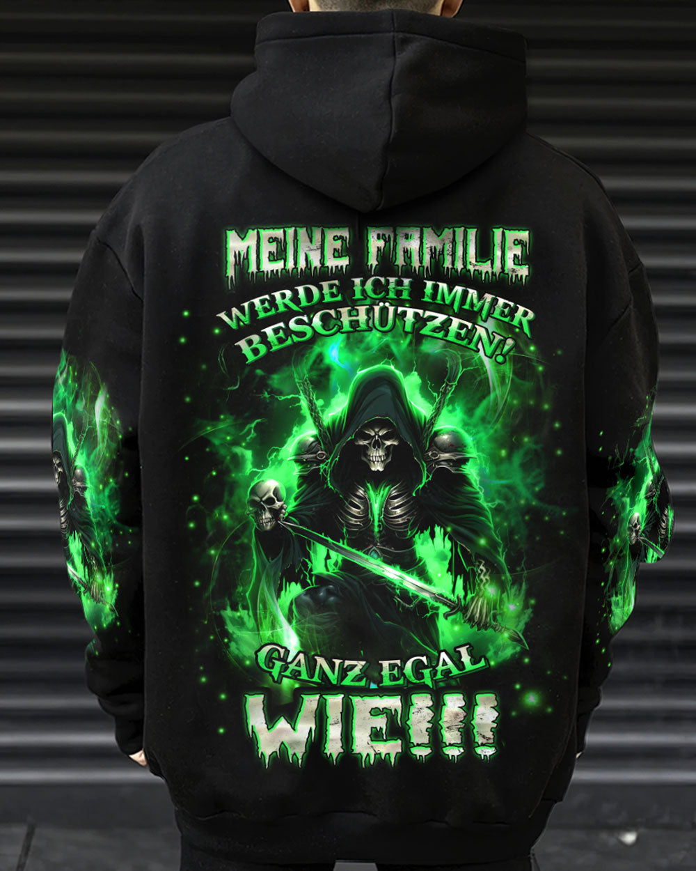 MEINE FAMILIE WERDE ICH IMMER BESCHÜTZEN VOLLSTÄNDIGER DRUCK YHHN251