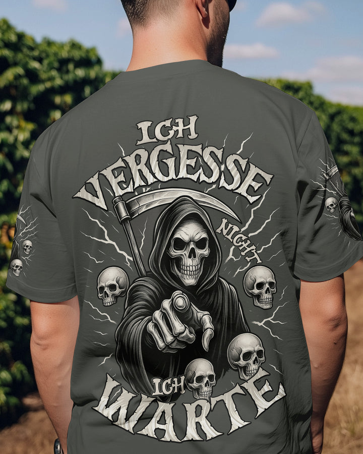ICH VERGESSE NICHT ICH WARTE VOLLSTÄNDIGER DRUCK - TYPQ0210254