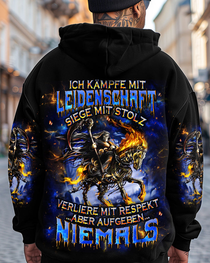 ICH KÄMPFE MIT LEIDENSCHAFT SIEGE MIT STOLZ VOLLSTÄNDIGER DRUCK - YHHN0210254