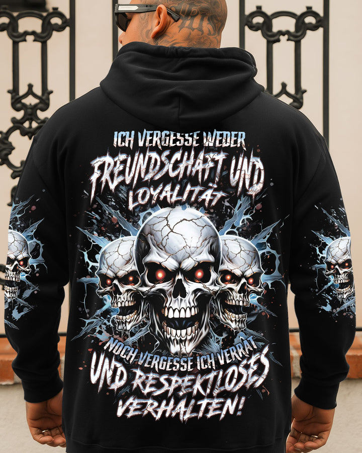 ICH VERGESSE WEDER FREUNDSCHAFT UND LOYALITÄT VOLLSTÄNDIGER DRUCK - YHHN2210252