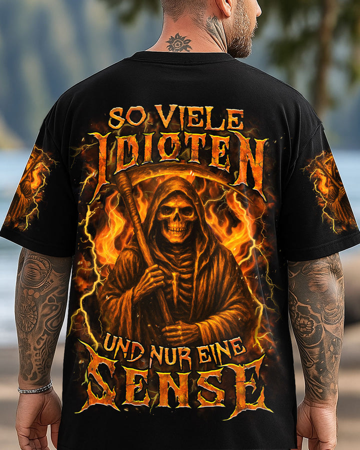 SO VIELE IDIOTEN UND NUR EINE SENSE VOLLSTÄNDIGER DRUCK - YHHN0807253