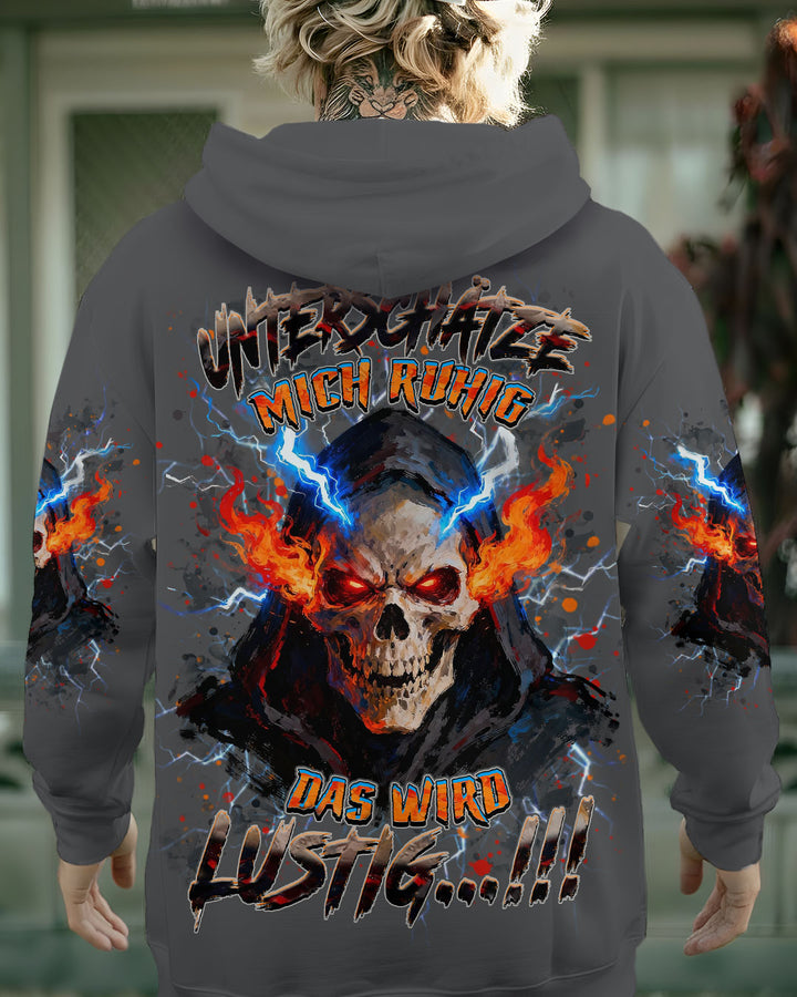 UNTERSCHÄTZE MICH RUHIG VOLLSTÄNDIGER DRUCK - YHHN1410252