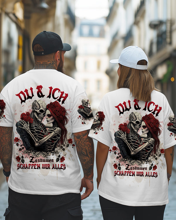 DU & ICH ZUSAMMEN SCHAFFEN WIR ALLES PAAR VOLLSTÄNDIGER DRUCK  - TLTW1804252
