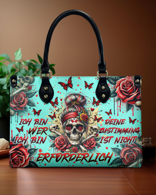 ICH BIN WER ICH BIN LEDERHANDTASCHE - TLNO2805243