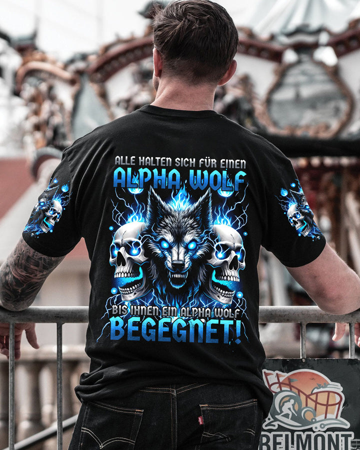 ALLE HALTEN SICH FÜR EINEN ALPHA WOLF VOLLSTÄNDIGER DRUCK - TYHI2304242