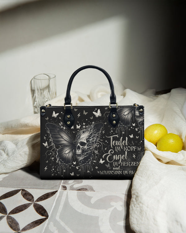 WAHNSINN IM BLUT LEDERHANDTASCHE - TLNO008253
