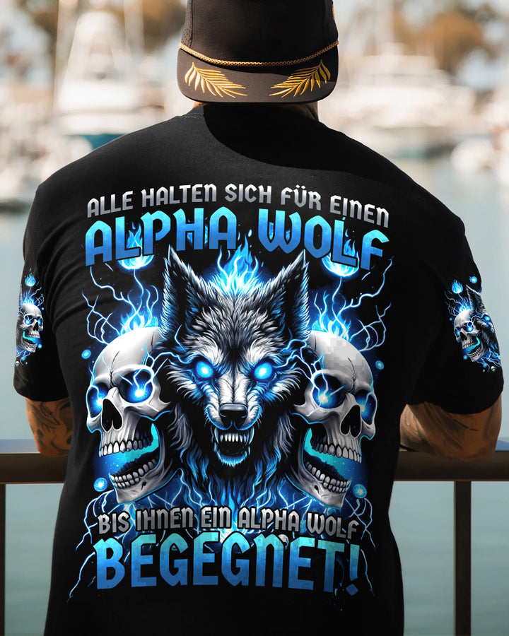 ALLE HALTEN SICH FÜR EINEN ALPHA WOLF VOLLSTÄNDIGER DRUCK - TYHI2304242