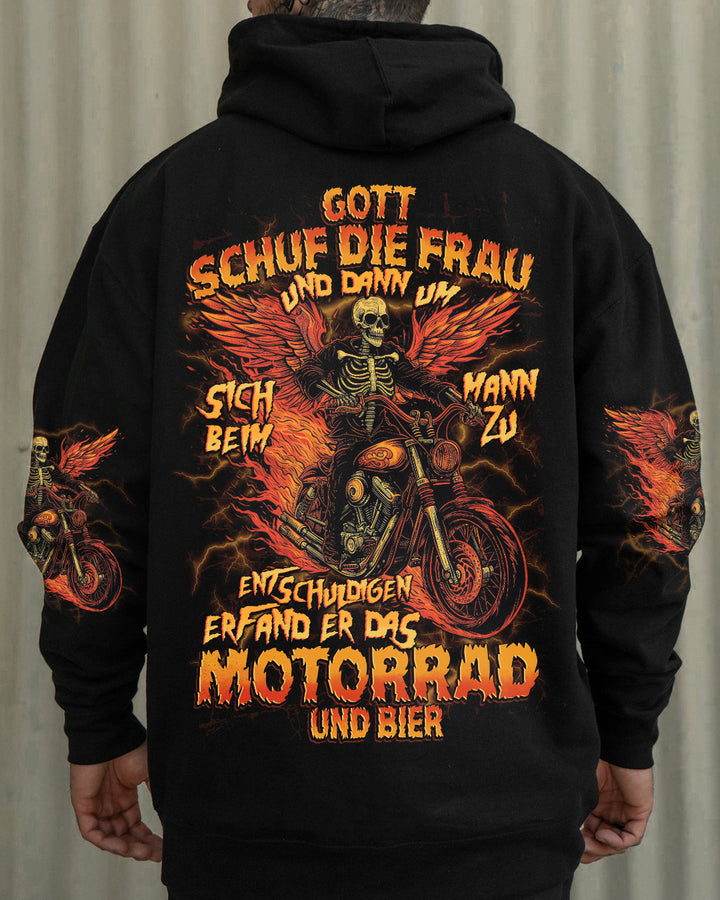 MOTORRAD UND BIER VOLLSTÄNDIGER DRUCK - TYTD0810243