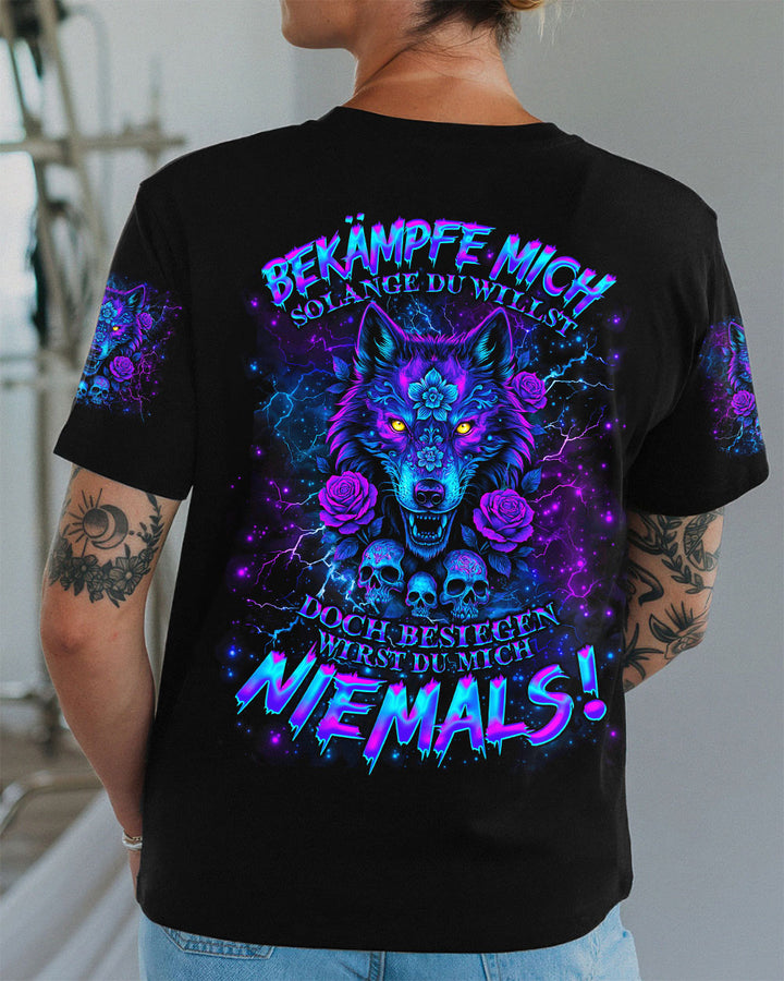BEKÄMPFE MICH SOLANGE DU WILLST WOLF VOLLSTÄNDIGER DRUCK  - TLNO2208253