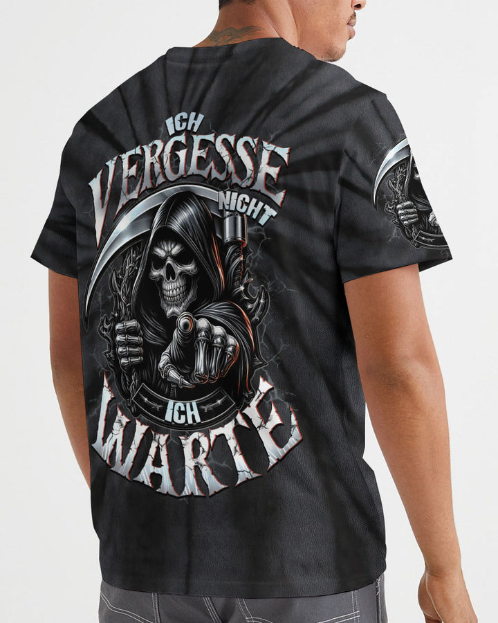 ICH VERGESSE NICHT ICH WARTE TIE DYE VOLLSTÄNDIGER DRUCK - TYTD0210254