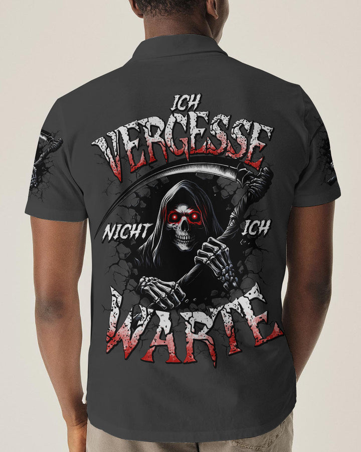 ICH VERGESSE NICHT ICH WARTE VOLLSTÄNDIGER DRUCK - TYTD0412251