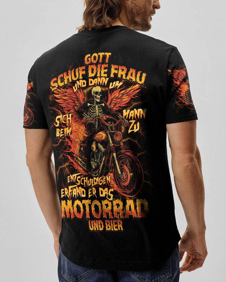 MOTORRAD UND BIER VOLLSTÄNDIGER DRUCK - TYTD0810243