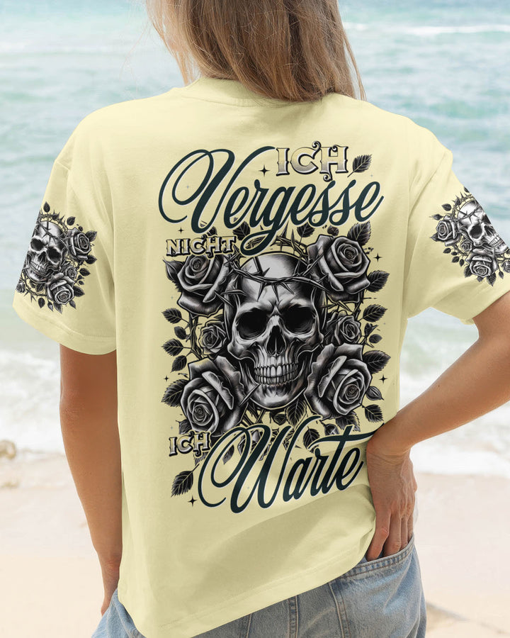 ICH VERGESSE NICHT ICH WARTE VOLLSTÄNDIGER DRUCK - TYTD2411251