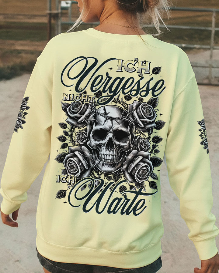 ICH VERGESSE NICHT ICH WARTE VOLLSTÄNDIGER DRUCK - TYTD2411251