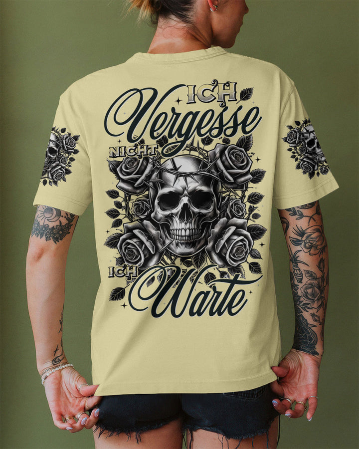 ICH VERGESSE NICHT ICH WARTE VOLLSTÄNDIGER DRUCK - TYTD2411251