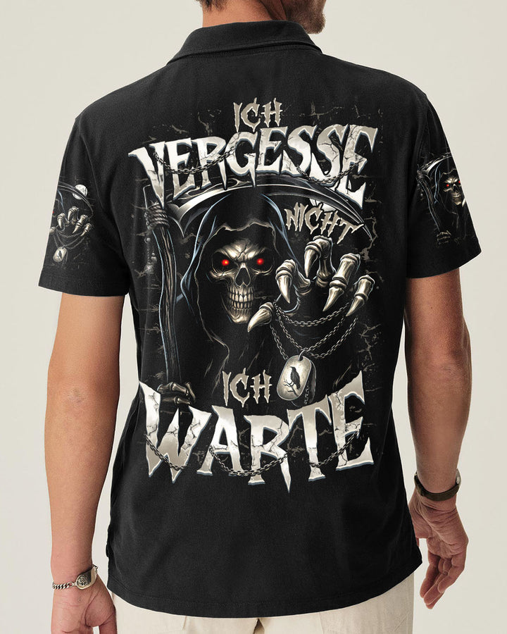 ICH VERGESSE NICHT ICH WARTE VOLLSTÄNDIGER DRUCK - TYTD2909253