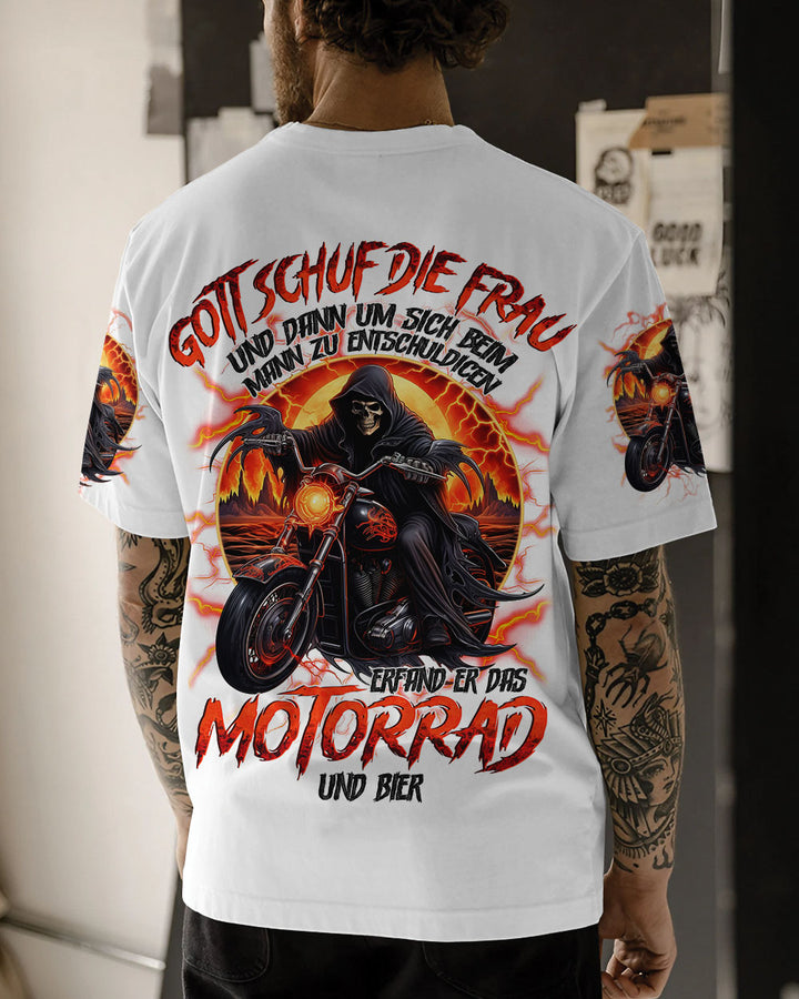 MOTORRAD UND BIER VOLLSTÄNDIGER DRUCK - TYTM0810244