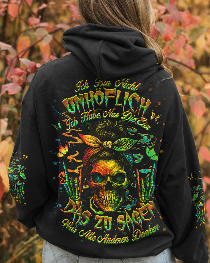 ICH BIN NICHT UNHÖFLICH VOLLSTÄNDIGER DRUCK - YHHG0407254