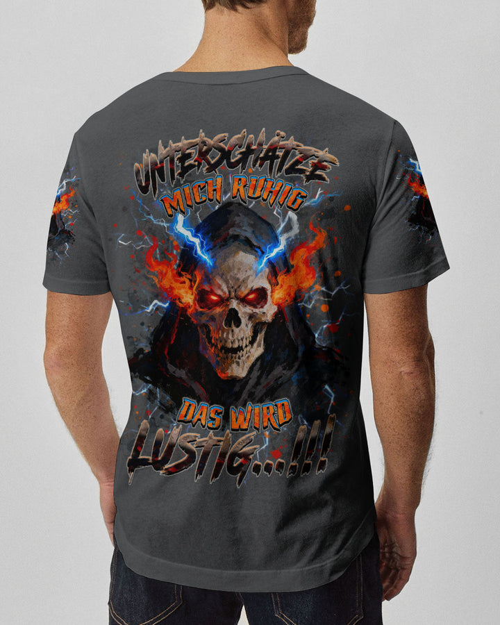 UNTERSCHÄTZE MICH RUHIG VOLLSTÄNDIGER DRUCK - YHHN1410252