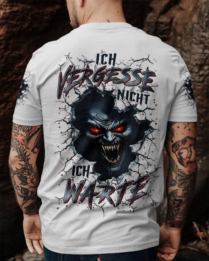 ICH VERGESSE NICHT ICH WARTE VOLLSTÄNDIGER DRUCK - YHLN0310253