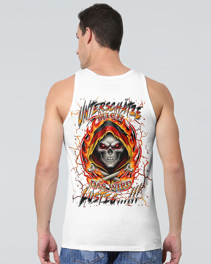 UNTERSCHÄTZE MICH DAS WIRD LUSTIG SENSENMANN VOLLSTÄNDIGER DRUCK - YHLN2411252