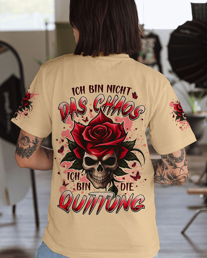 ICH BIN DIE QUITTUNG VOLLSTÄNDIGER DRUCK - TYPQ1007251
