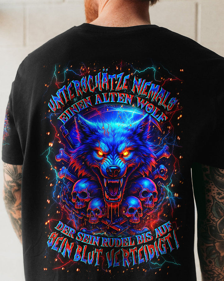 UNTERSCHÄTZE NIEMALS EINEN ALTEN WOLF VOLLSTÄNDIGER DRUCK - YHLN2010252