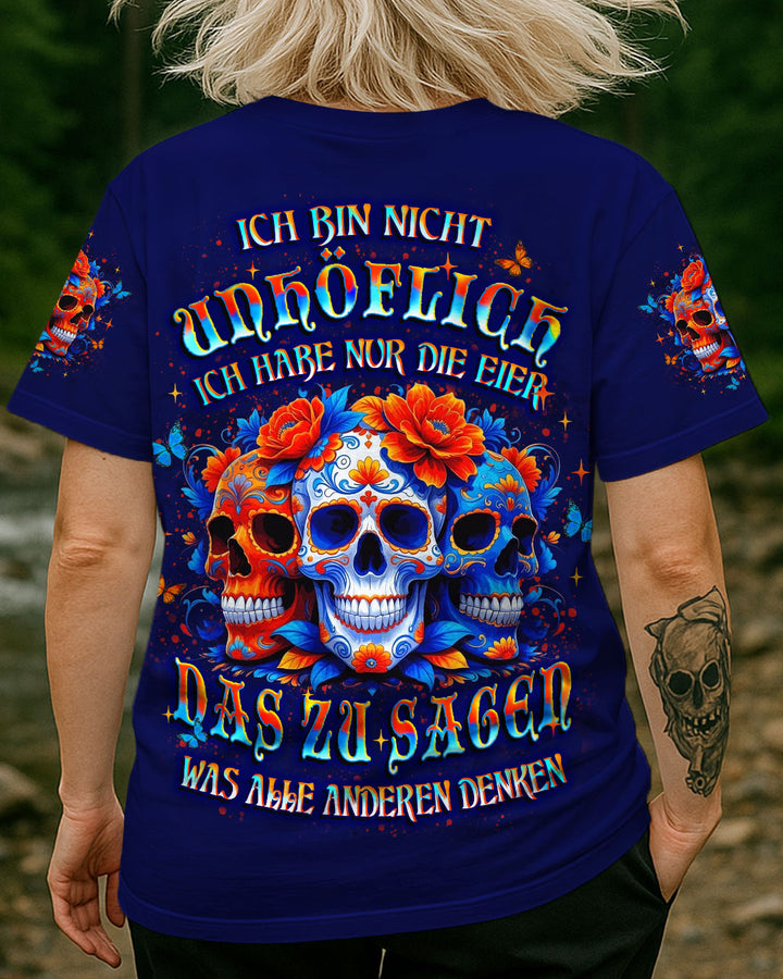 ICH BIN NICHT UNHÖFLICH VOLLSTÄNDIGER DRUCK - YHLT0710251