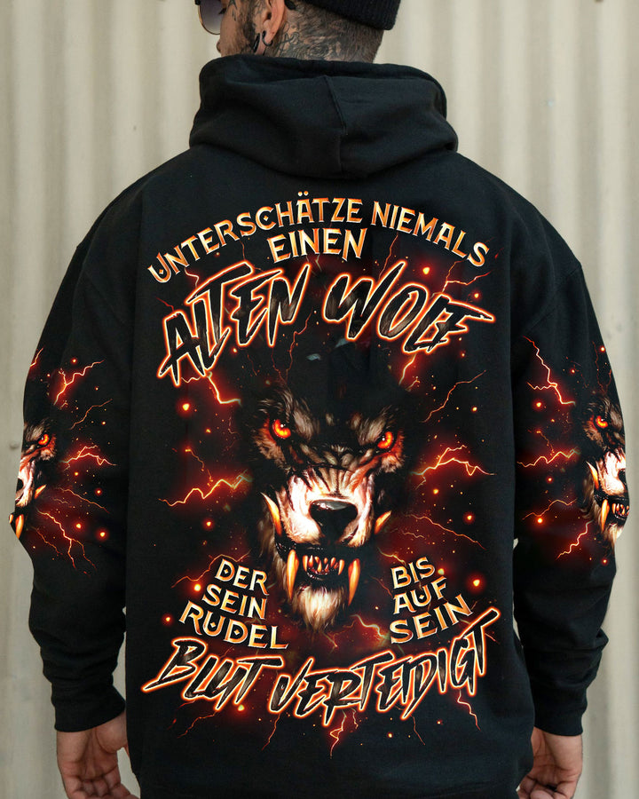 UNTERSCHÄTZE NIEMALS EINEN ALTEN WOLF VOLLSTÄNDIGER DRUCK  - TLNO0410252