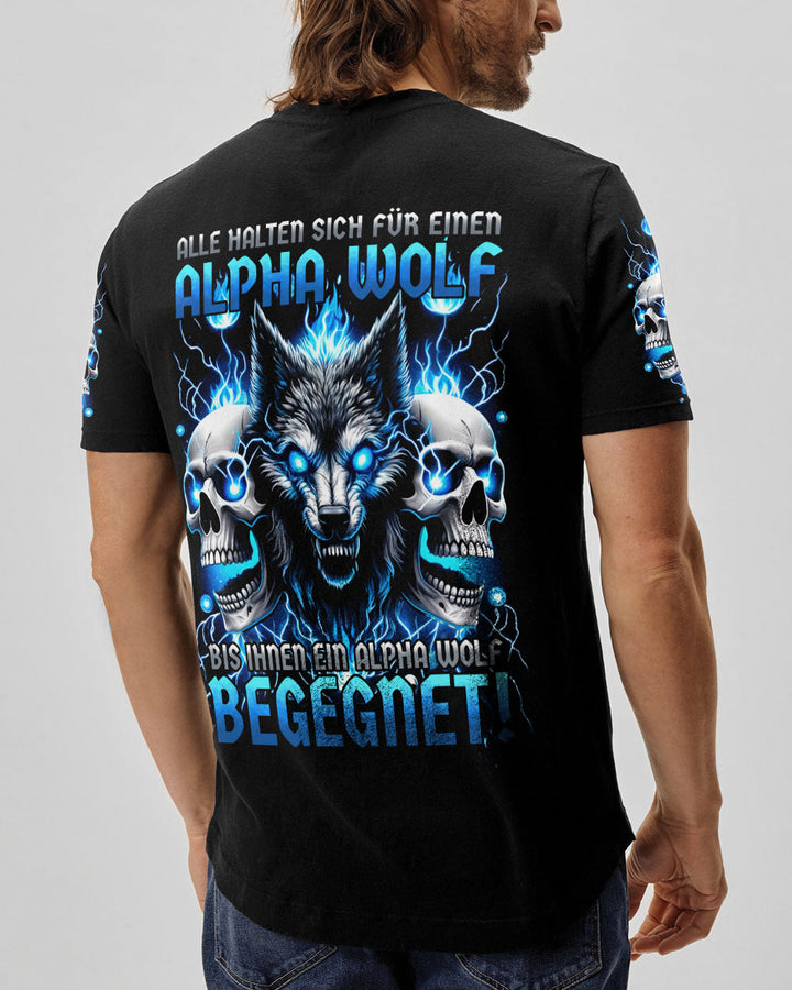 ALLE HALTEN SICH FÜR EINEN ALPHA WOLF VOLLSTÄNDIGER DRUCK - TYHI2304242