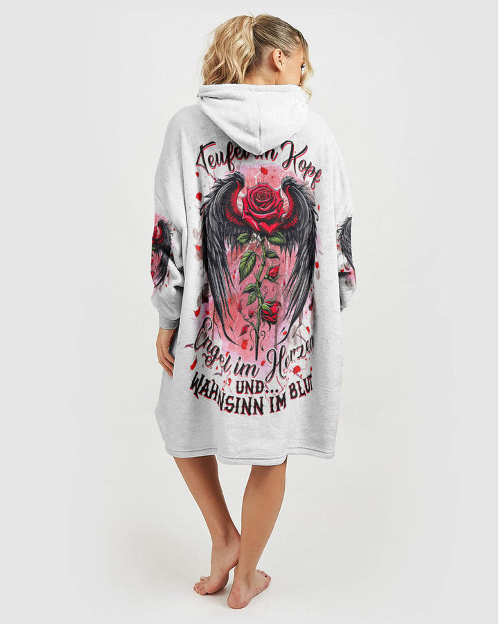 WAHNSINN IM BLUT DECKEN HOODIE - TLNZ1411244