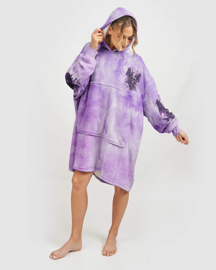 TEUFELCHEN AUF MEINER SCHULTER DECKEN HOODIE - TYTD0509244