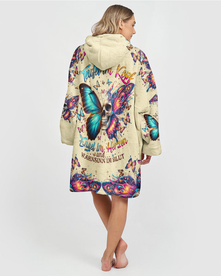 WAHNSINN IM BLUT DECKEN HOODIE - TYTM1811242