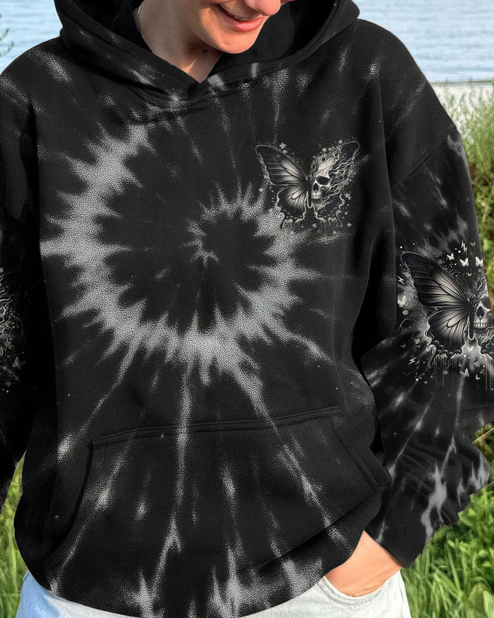 WAHNSINN IM BLUT SPIRAL BATIKMUSTER VOLLSTÄNDIGER DRUCK - TLNO1308252