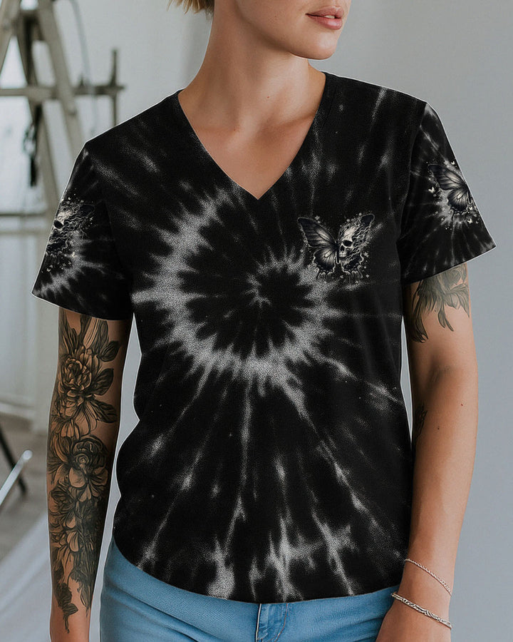 WAHNSINN IM BLUT SPIRAL BATIKMUSTER VOLLSTÄNDIGER DRUCK - TLNO1308252