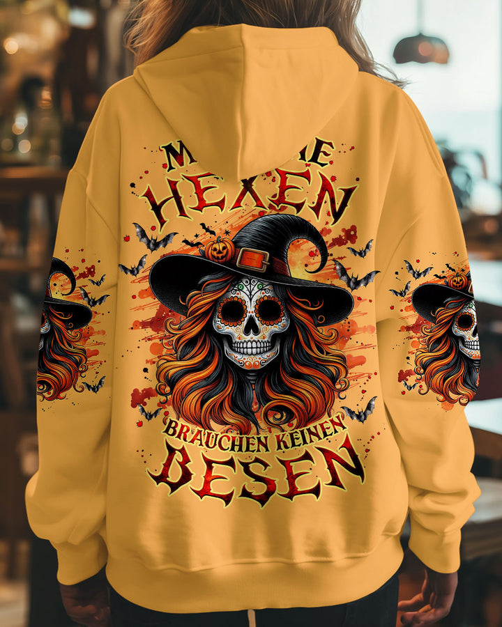 MODERNE HEXEN BRAUCHEN KEINEN BESEN HALLOWEEN VOLLSTÄNDIGER DRUCK - TLNZ1008243