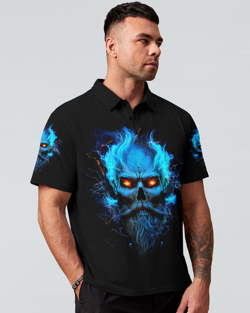 Tops Herren Böser Alter Mann Weiß - Shirt - Totally Wasted Tank Top Herren  Böser Alter Mann