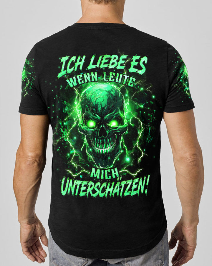 ICH LIEBE ES WENN LEUTE MICH UNTERSCHÄTZEN VOLLSTÄNDIGER DRUCK - YHHN2112233