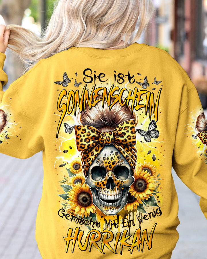 SIE IST SONNENSCHEIN SONNENBLUME VOLLSTÄNDIGER DRUCK - TYTM0401241